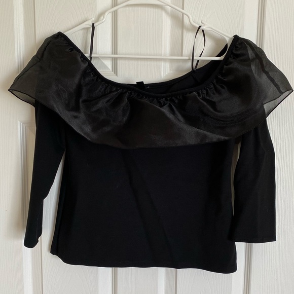 J Crew Ruffle Top - Picture 2 of 5